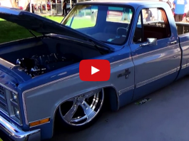 chevy silverado custom pick up truck