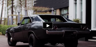1968 dodge charger muscle car