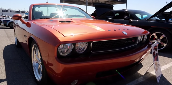 dodge challenger convertible muscle cars