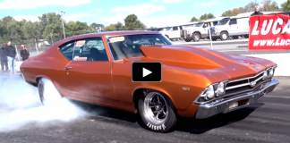 nitrous chevy chevelle wheelie