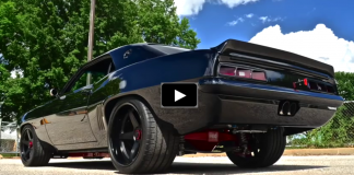 chevy camaro custom muscle car