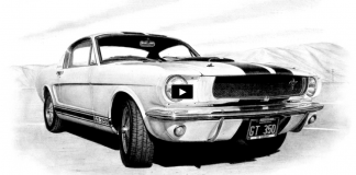 original 1965 ford mustang shelby gt350 on hot cars