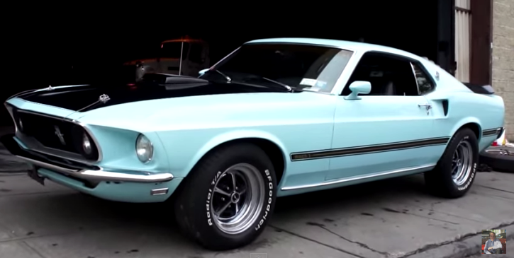 rare 1969 ford mustang mach 1 351 sportsroof on hot cars