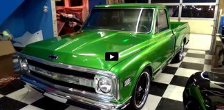 chevrolet c10 custom pick up truck