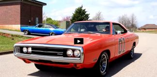 dodge charger general lee muscle car