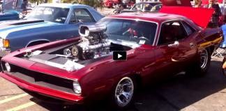 1000hp plymouth hemi barracuda musclecar