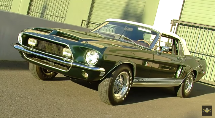 convertible 1968 mustang shelby gt500 kr