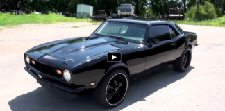 blacked out 1968 chevy camaro 350 on hot cars