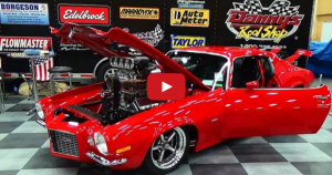 pro street 1971 chevy camaro on hot cars