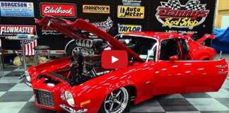 pro street 1971 chevy camaro on hot cars