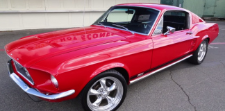 1967 ford mustang fastback s-code muscle car