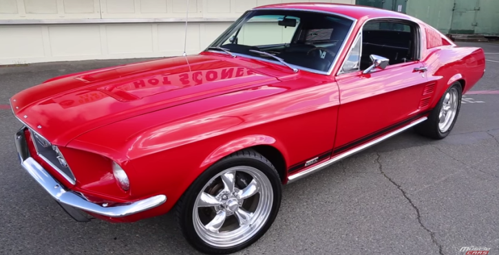 1967 ford mustang fastback s-code muscle car