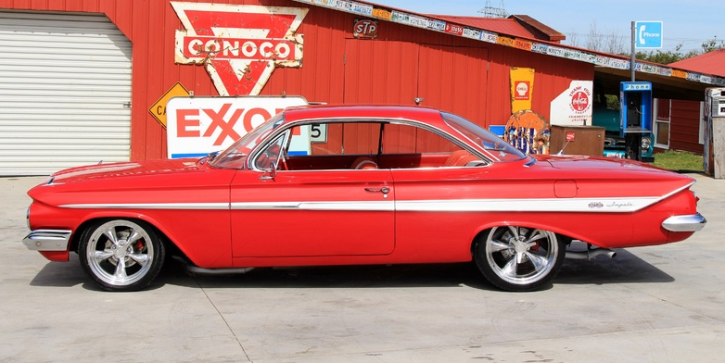1961 chevrolet impala 350 custom on hot cars