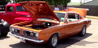 restored 1967 plymouth barracuda on hot cars