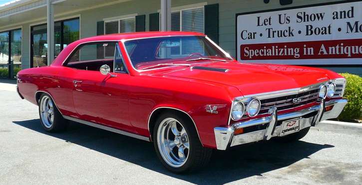 restored original 1967 chevy chevelle ss on hot cars