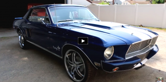 eleanor style 1968 ford mustang resto-mod