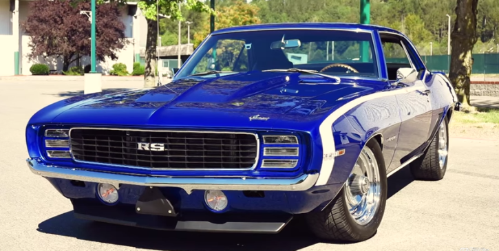1969 chevrolet camaro rs test drive on hot cars