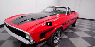 red 1971 ford mustang convertible on hot cars