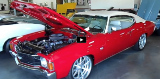 red 1972 pro touring chevy chevelle on hot cars