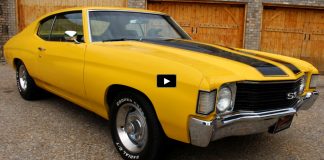 yellow 1972 chevy chevelle ss 350 on hot cars