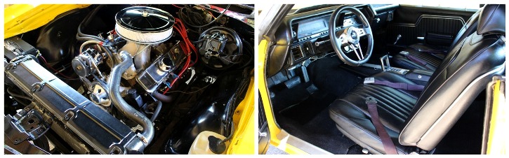 yellow 1972 chevy chevelle ss 350 on hot cars