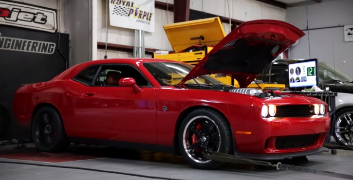 tuned challenger hellcat e85 conversion on hot cars
