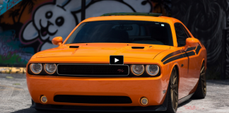 custom dodge challenger on hot cars