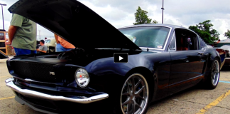 custom 1965 ford mustang by the roadster shop