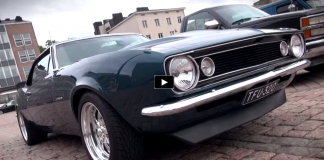 1967 chevy camaro pro touring on hot cars