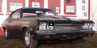 matte black 1968 chevy chevelle on hot cars