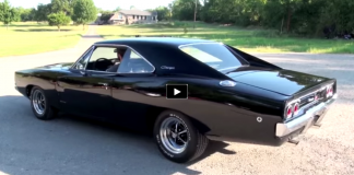black numbers matching 1968 dodge charger r/t 440