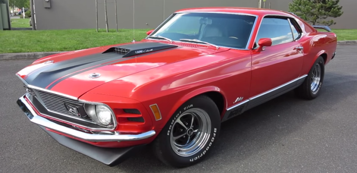 1970 Ford mustang mach 1 q code #2