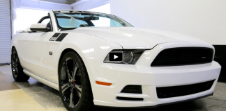 2014 mustang saleen 302 white label convertible