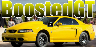 boosted gt turbo mustang cobra at king of the streets