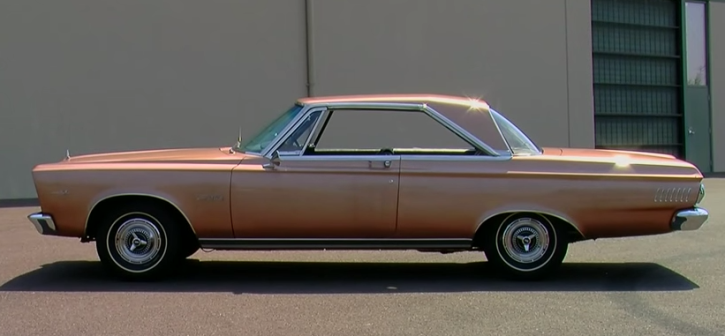 1965 plymouth satellite 426 wedge in copper