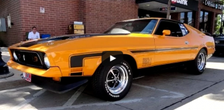 1972 ford mustang mach 1 ex drag car