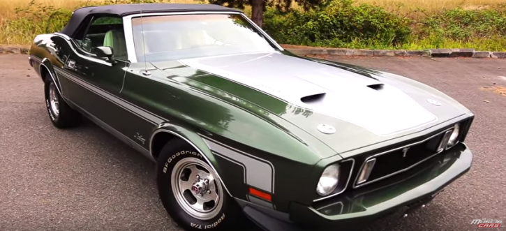 1973 ford mustang convertible review & test drive