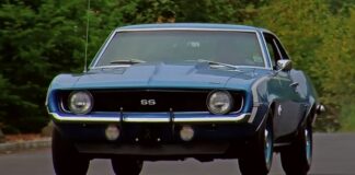 1969 chevy camaro ss l89