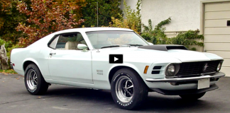 original 1970 ford mustang boss 429 in pastel blue