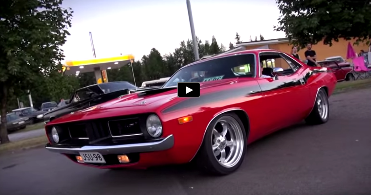supercharged 1970 plymouth cuda 440