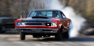 mopar muscle cars epic burnouts