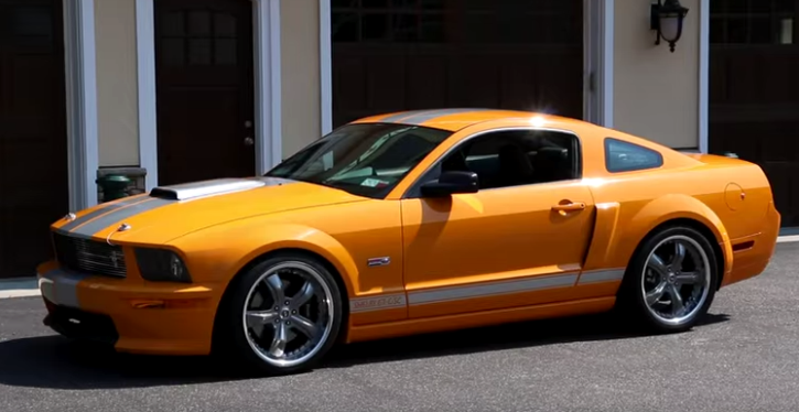 Factory 2008 ford mustang supercharger