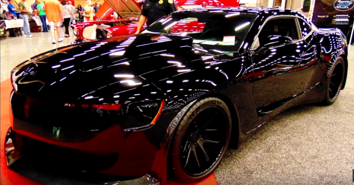 SICK WIDE BODY 2014 CHEVY CAMARO ZL1 CUSTOM | Hot Cars