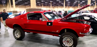 1967 mustang fastback 4wd bronco chassis