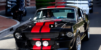 spotted mustang shelby gt500 eleanor