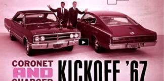original 1967 dodge charger & coronet promo film