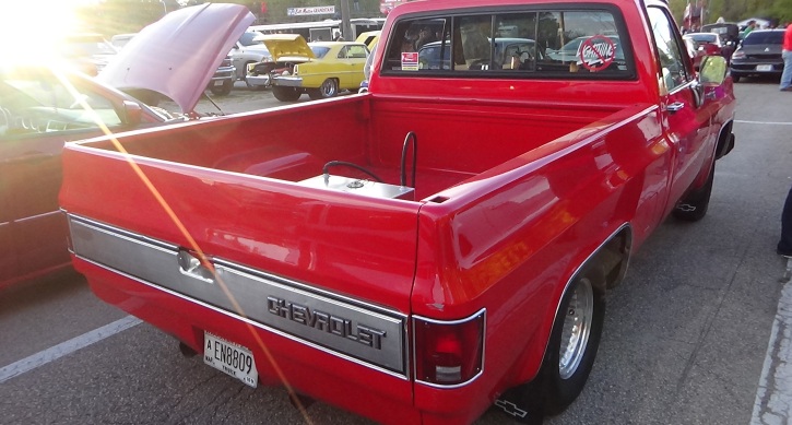 procharged 1978 chevy c10 truck drag racing