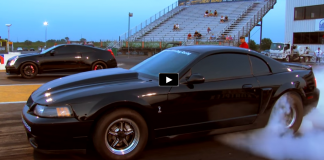 supercharged mustang cobra drag racing