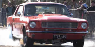 turbocharged 1965 ford mustang street car
