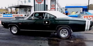 1968 dodge coronet r/t drag racing